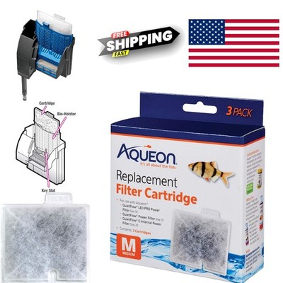 Versatile Replacement Filter Cartridges Medium 3 Count for Multiple Filter Sizes