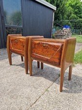 Comodini vintage Vittorio Dassi,Art Déco, Anni '40