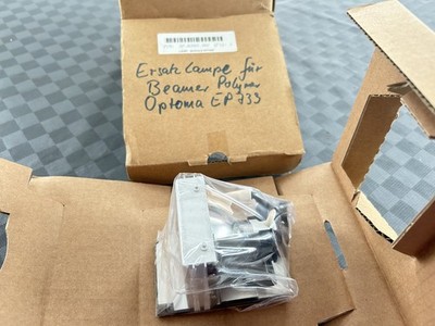 Lampe für Beamer Polymer Optoma EP 739, neu und originalverpackt.