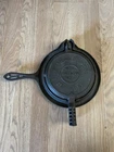 Griswold Cast Iron #7 Waffle Iron Matching Numbers