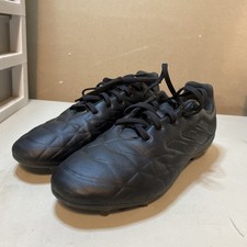 Adidas Copa Pure.3 FG J Soccer Shoe Black HQ8946 Size 5.5 Jr EXCELLENT