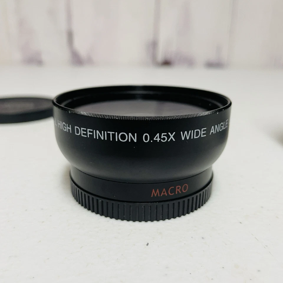Lente gran angular macro de alta definición de 0,45x Digital Concepts con 2x teleobjetivo Foto 3 de 4