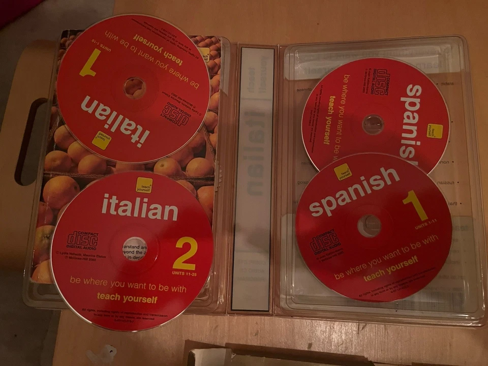 Language Lot Teach Yourself Italian + Spanish CDs & Book + Italian For Travelers - Image 3 of 4