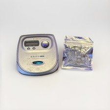 Portable CD Player AIWA XP-V50 Tested Working Retro Compact Disk Disc W/earbuds