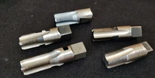 5  pieces   3/8-18 NPS Pipe Tap  straight pipe