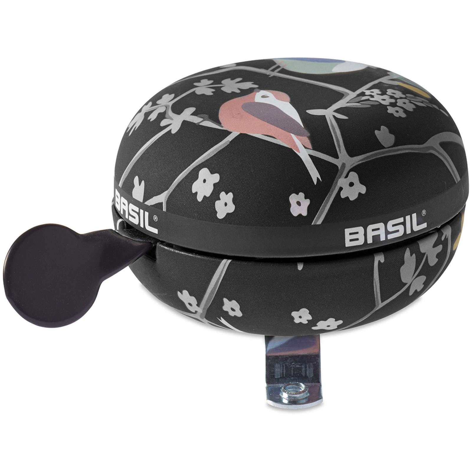 Basil Wanderlust Big Bicycle Bell 80mm charcoal
