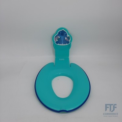 Bright Starts, Disney Baby Stitch Flip & Sit Töpfchensitz, Sicherer Toilettenauf