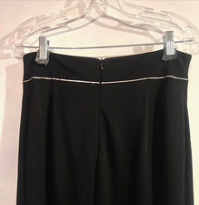 Claude Montana Long Black Evening Skirt  Vintage  Womens  Claude Montana