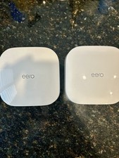 Eero Pro 6 AX4200 Tri-Band Wi-Fi Mesh System, White, 2-Pack