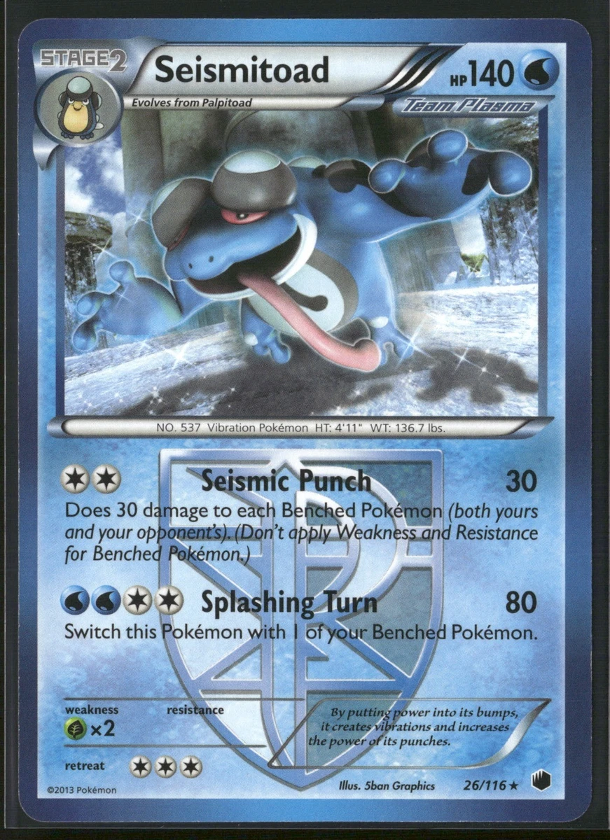 seismitoad pokemon card value #39 Prices | Japanese Jet-Black Spirit perfect for serious collectors and enthusiasts of the Pokmon Trading Card Game. This $250 Black Bolt Pokmon