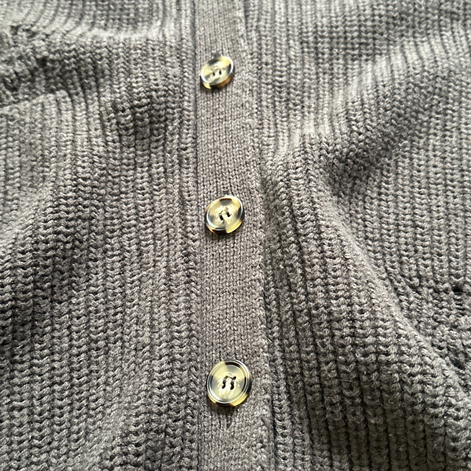 Chaser Button Down Deconstructed Sweater Cardigan… - image 7