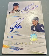 2009-10 Upper Deck The Cup - Enshrinements Dual Cody Franson, Colin Wilson...