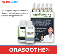 Septodont Orasoothe Sockit Dry Socket Oral Wound Dressing Hydrogel , 5x Syringes