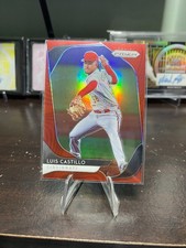 2020 Panini Prizm - Luis Castillo #88 Red Prizm