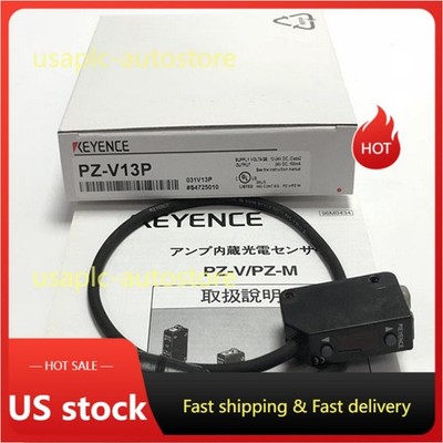 1PC KEYENCE PZ-V13P Fiber Optic Sensor PZV13P New US Free TAX  US Free TAX