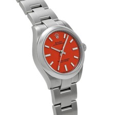 2021 Rolex Oyster Perpetual 31mm - Coral Red Dial - Reference 277200 3