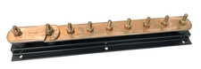 Metal Copper Earth Bar Flat Busbar Strip Connection Bar 475mm x 50mm x 6mm