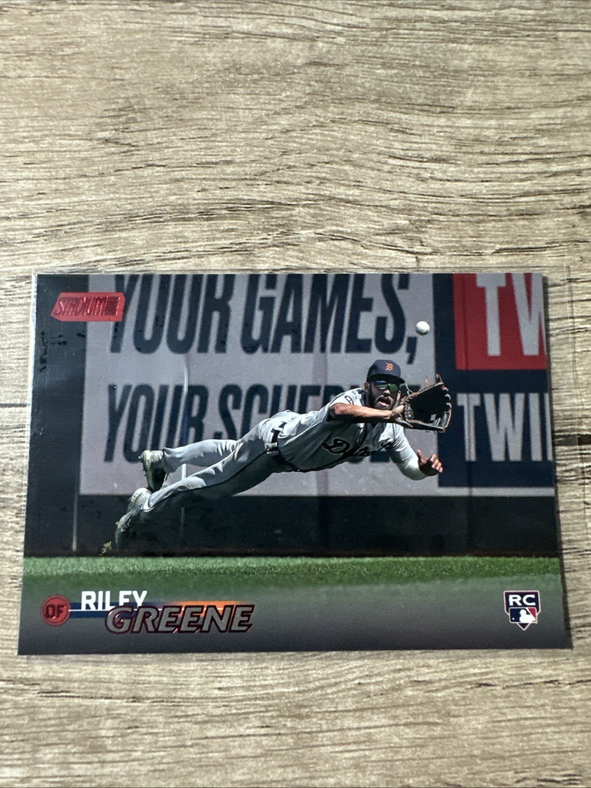 2023 Topps Stadium Club - Riley Greene #3 Red Foil (RC)