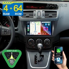 4G+64GB Android 15 Autoradio Für Mazda 5 2010-2015 GPS WIFI CarPlay Bluetooth FM