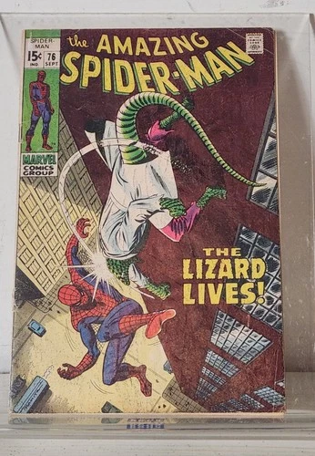 The Amazing Spider-Man Vol 1 76 VG+ (4.5) (1969) Centerfold Detached