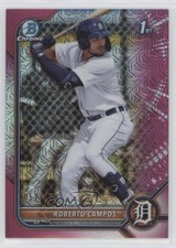 2022 Bowman Chrome Prospects Mega Box Fuchsia Mojo Refractor Roberto Campos 0vf5