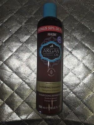 Hask Argan Oil  Repairing Daily Shampoo 18 Fl Oz  