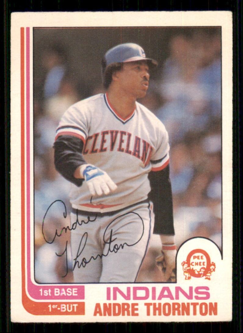 1982 O-Pee-Chee Andre Thornton Cleveland Indians #161