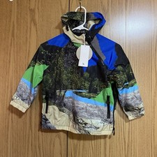 NWT Stella McCartney Kid s 6 Year Mountain Landscape Pullover Windbreaker Jacket
