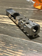 Incomplete Stripped Aftermarket Mos Glock 22 Slide Chromemirror Finish