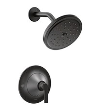 READ MOEN Doux Matte Black 1.75 GPM Posi-Temp Shower Trim Kit TS2202EPBL