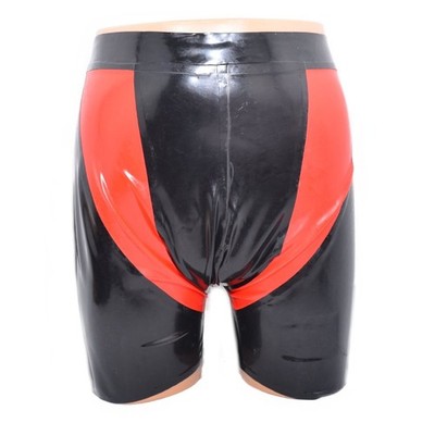 Latex Shorts mit modischen Design (L)