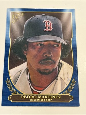 2018 Topps Gallery Pedro Martinez /99 Hall of Fame Gallery Blue Boston #HOF-14
