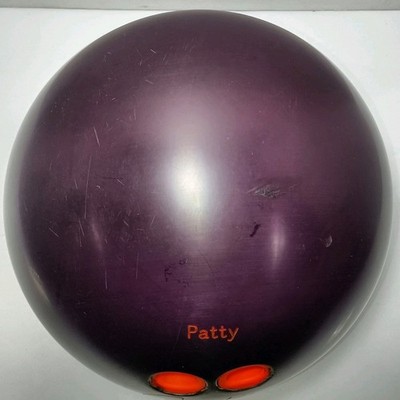 Vintage Columbia 300 The Beast Bowling Ball 14 lb 4 oz Purple