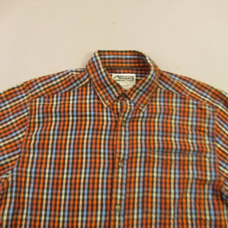 Mountain Khakis Shirt Mens Medium Long Sleeve Checks Button Front Outdoor Casual - Image 3 of 4