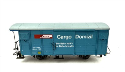 Bemo 2283 H0m Güterwagen Cargo Domicil der RhB