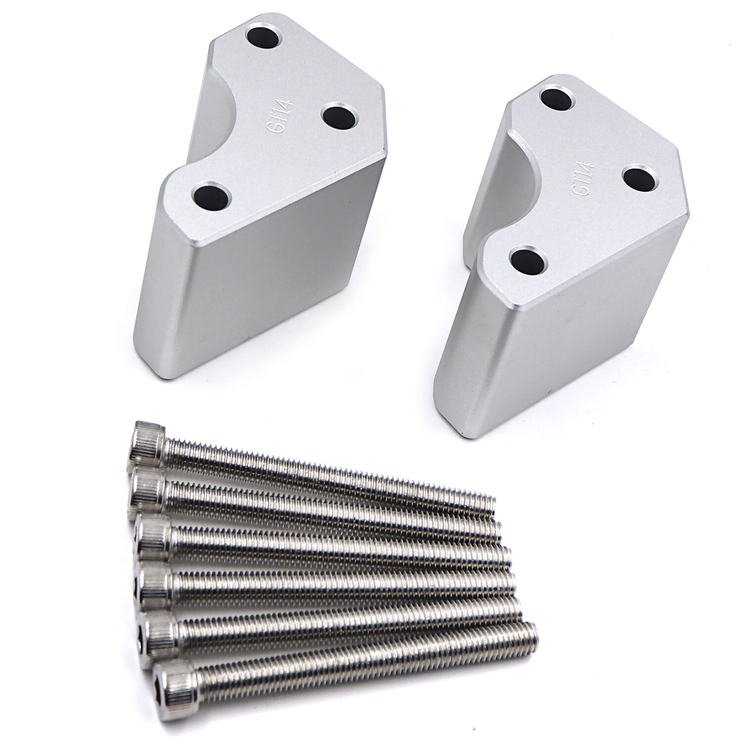 2" Lift Risers Handle Bar Adapter For KAWASAKI GTR 1400 / CONCOURS 14