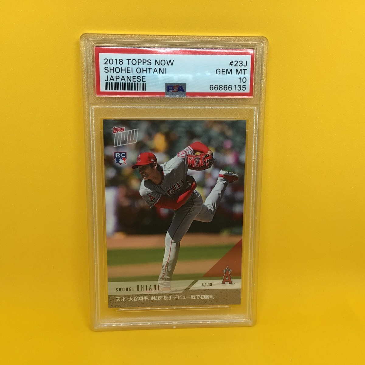 大谷翔平 0 Topps PSA10 ルーキーカード 公式通販 - topps Gypsy RC
