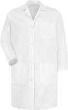 Red Kap Women's Staff Coat, White