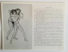 Rebellious Sister ~ Eric Stanton 1985 First Edition Broadsheet vintage stantoon
