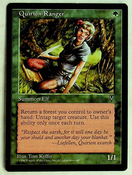 Quirion Ranger - Visions Edition - 1997 - Magic The Gathering