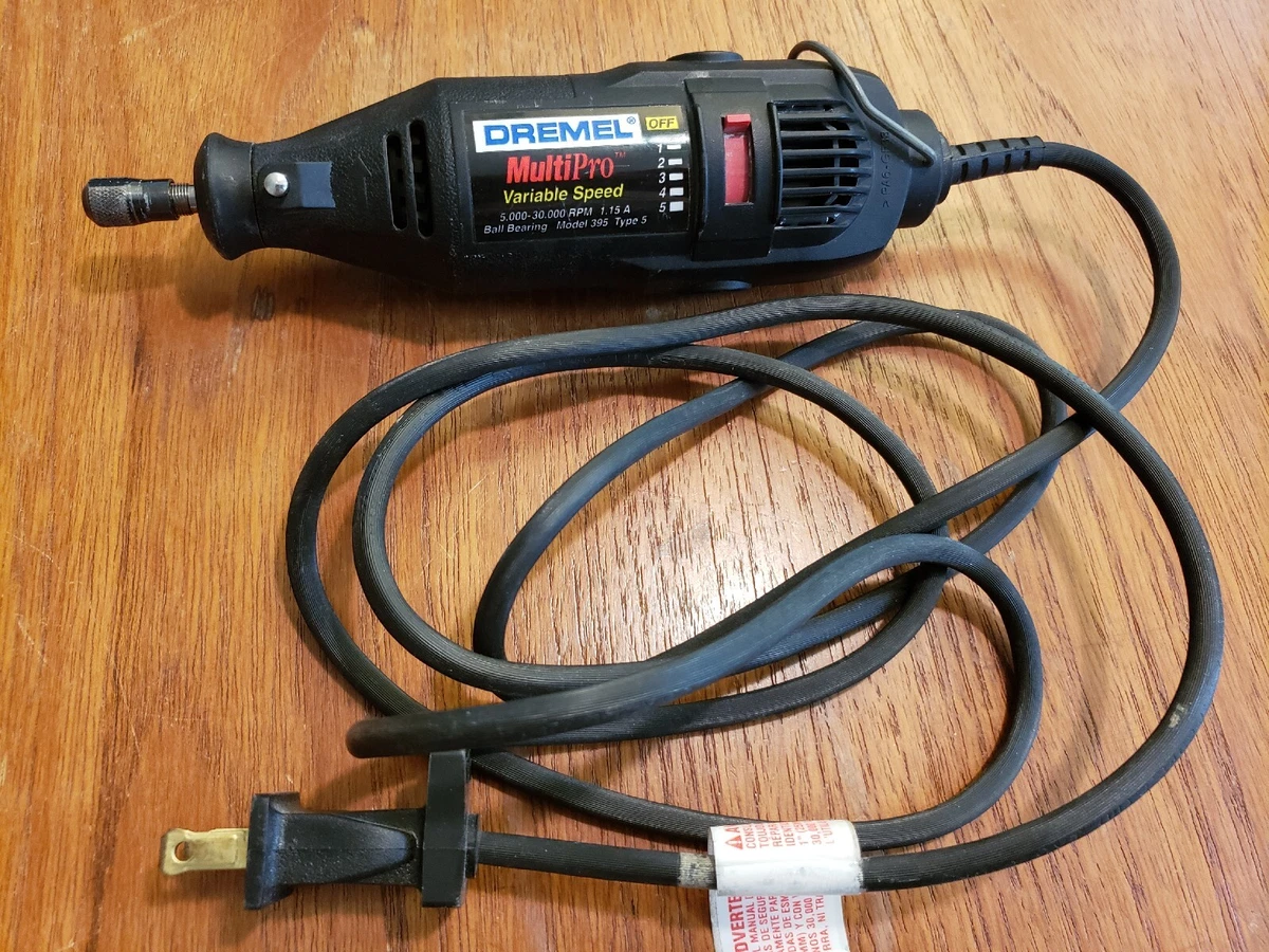 DREMEL MultiPro Variable Speed Rotary Tool Model 395 with Case
