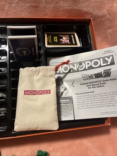 Monopoly Dragonball Z Board Game - Boxed Pre Owned - Picture 9 of 9
