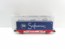 Fleischmann N 824212 K Containertragwagen, DB, DC, NEM, NEU in OVP #56525