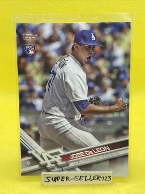 2017 TOPPS MLB SERIES 1 - Jose De Le Leon - LA DODGERS / ROOKIE CARD RC #269