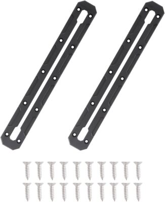 VTurboWay 2 Pcs 13.4'' Low Profile Track, Kayak Track for Fishing Rod Holder, Kay