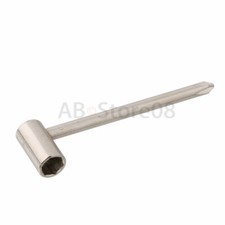 Chrome 8mm Truss Rod For Electric Guitar Wrench Adjustment Tool