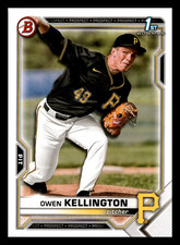 2021 1st Bowman Draft Owen Kellington #BD-120 Centered Mint