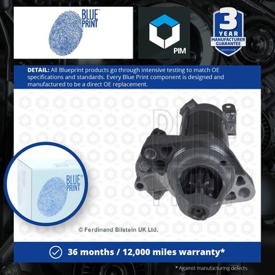 Starter Motor fits HONDA CR-V Mk2 RD5 2.0 01 to 07 K20A4 Blue Print 31200PNEG01