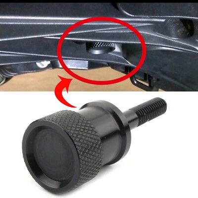 Schwarz Passend für BMW R Nine T R R9T CNC Sitzschraube Sitzentfernungsschraube