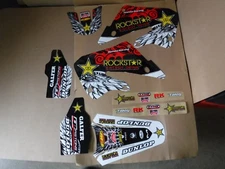 TEAM HONDA ROCKSTAR GRAPHICS 98 99  CR125 CR125R & 1997 1998 99 CR250R CR250 PTS